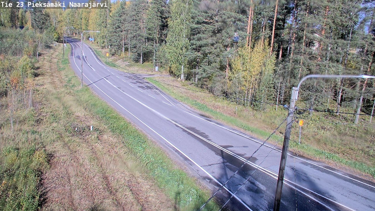 Kelikamerat Kuva Tie 23 Pieksämäki, Naarajärvi, Pieksämäki, Etelä-Savo