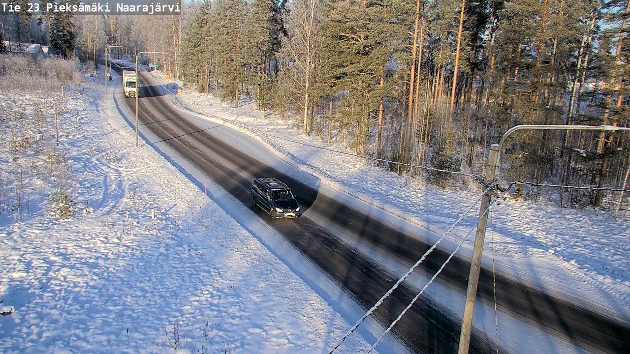 Kelikamerat Kuva Tie 23 Pieksämäki, Naarajärvi, Pieksämäki, Etelä-Savo