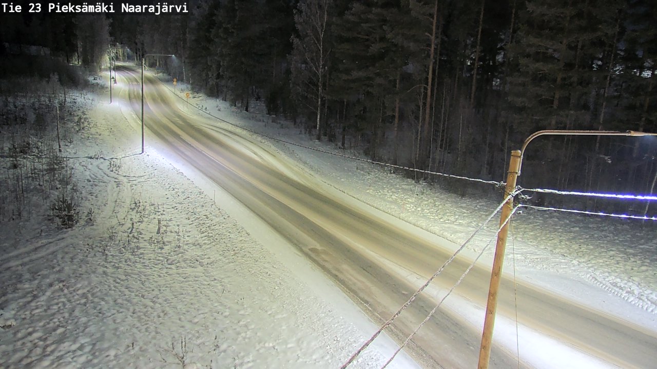 Kelikamerat Kuva Tie 23 Pieksämäki, Naarajärvi, Pieksämäki, Etelä-Savo
