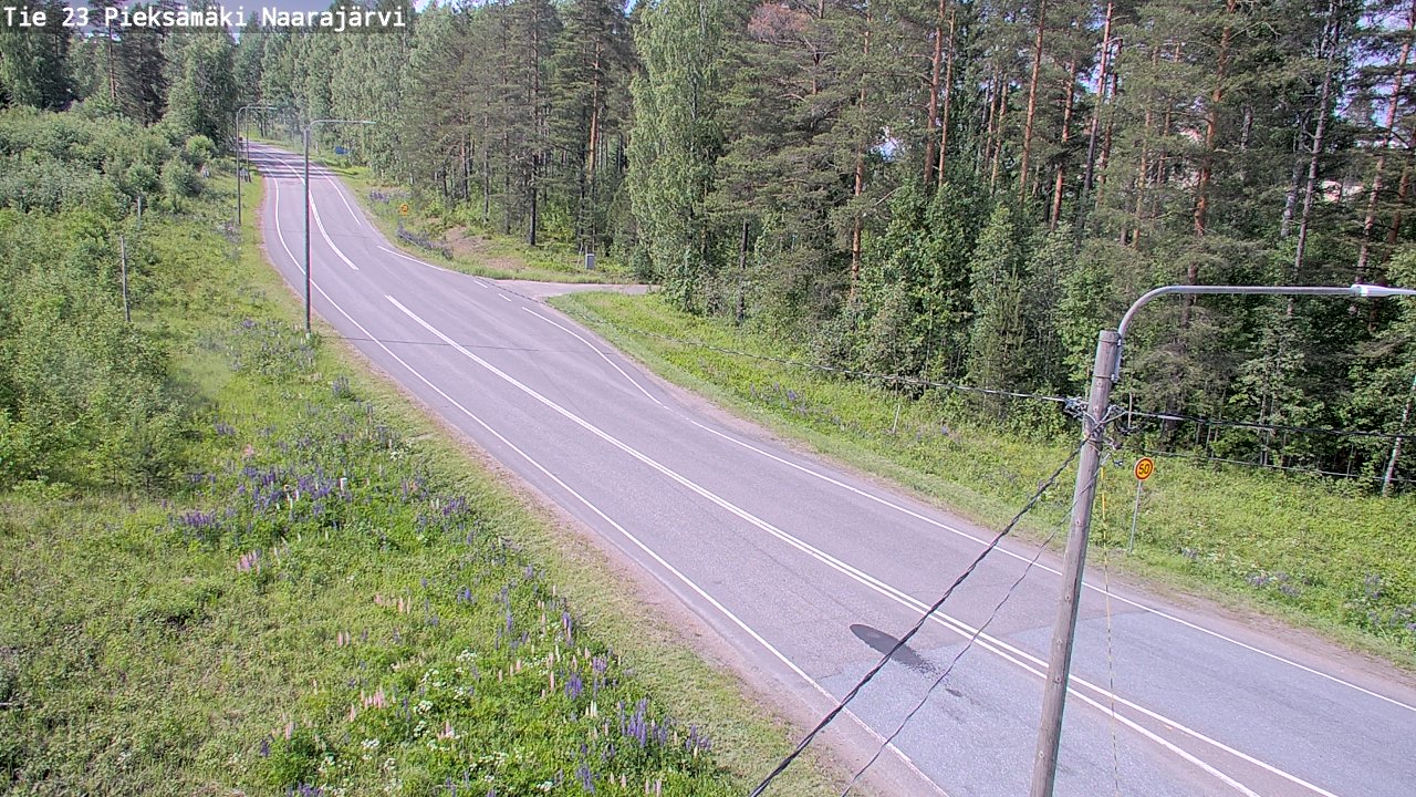 Kelikamerat Kuva Tie 23 Pieksämäki, Naarajärvi, Pieksämäki, Etelä-Savo
