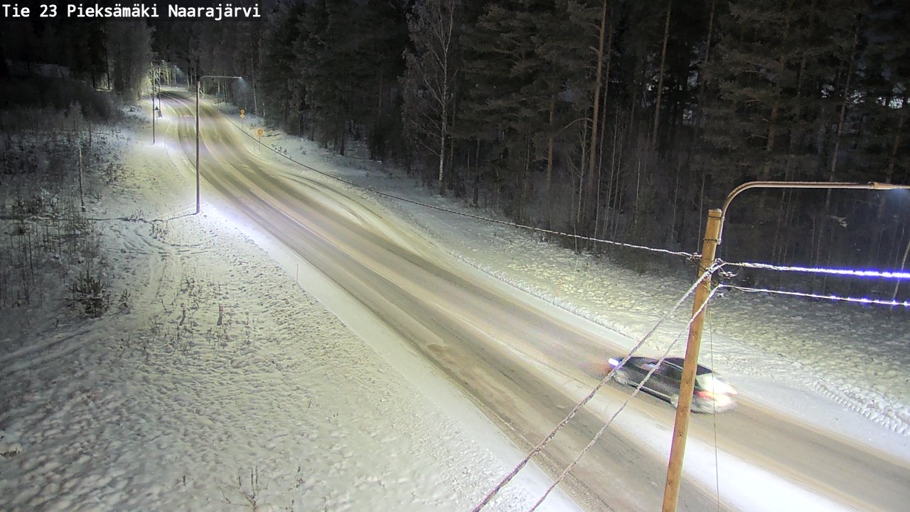Kelikamerat Kuva Tie 23 Pieksämäki, Naarajärvi, Pieksämäki, Etelä-Savo