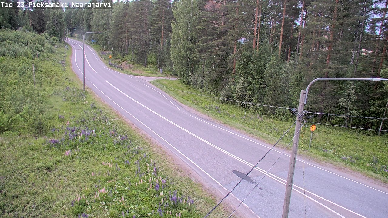 Kelikamerat Kuva Tie 23 Pieksämäki, Naarajärvi, Pieksämäki, Etelä-Savo