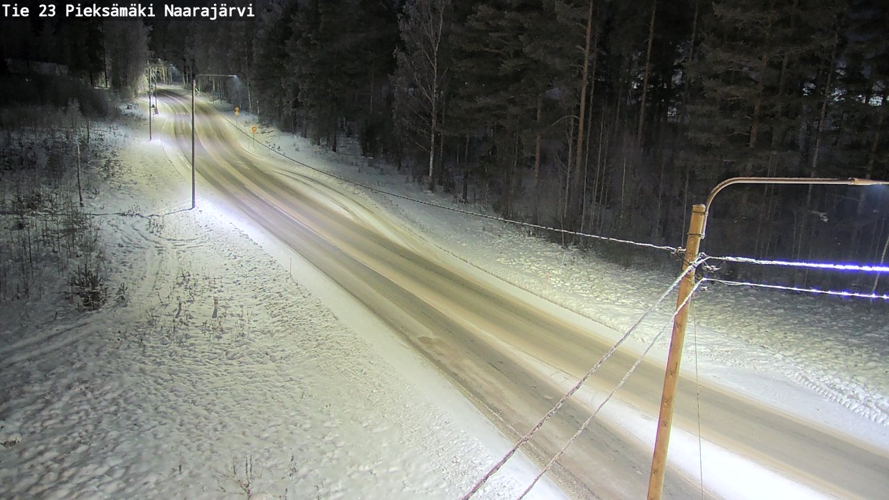 Kelikamerat Kuva Tie 23 Pieksämäki, Naarajärvi, Pieksämäki, Etelä-Savo