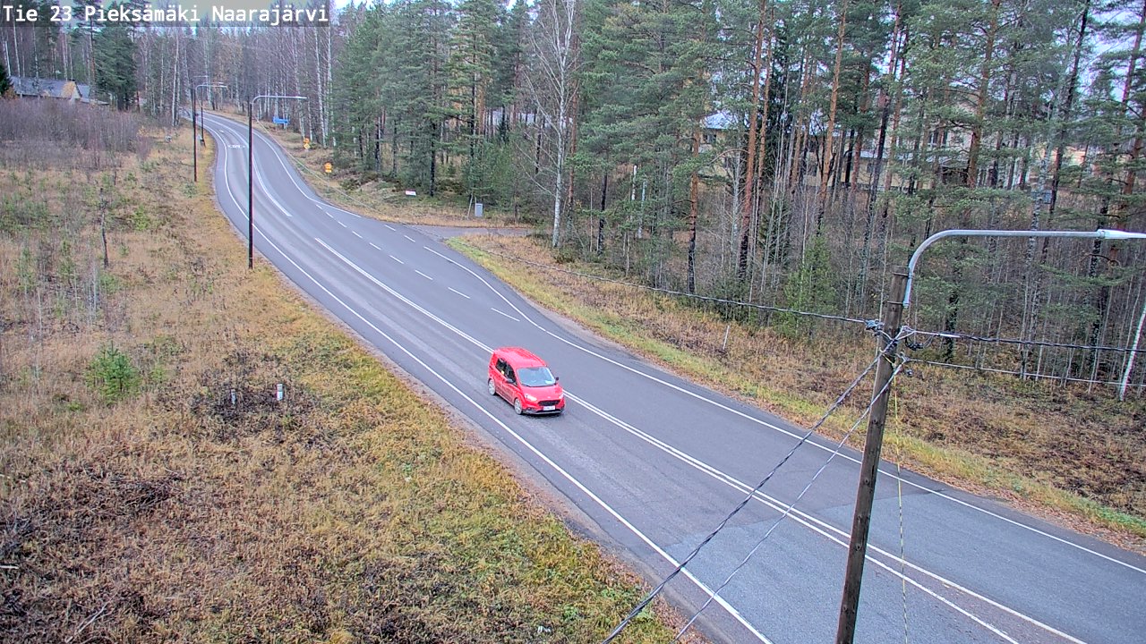 Kelikamerat Kuva Tie 23 Pieksämäki, Naarajärvi, Pieksämäki, Etelä-Savo