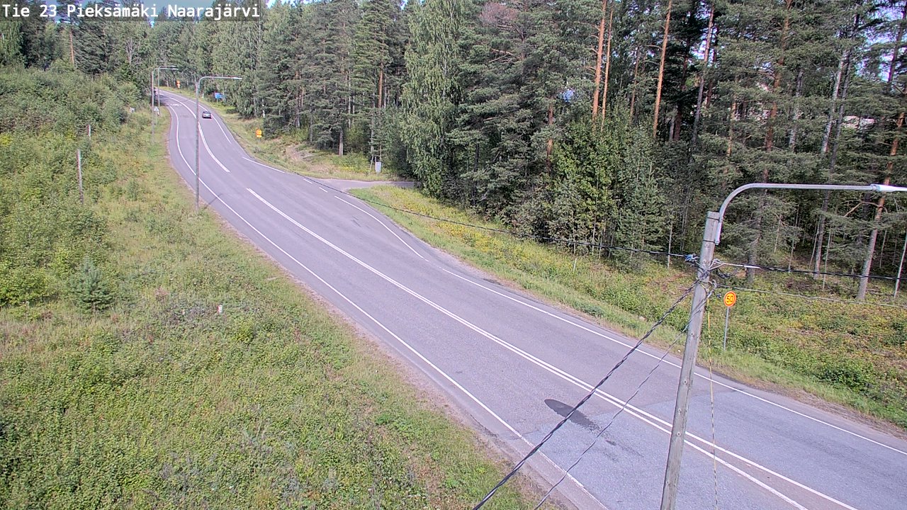 Kelikamerat Kuva Tie 23 Pieksämäki, Naarajärvi, Pieksämäki, Etelä-Savo
