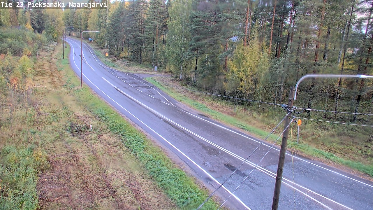 Weather Camera Image Road 23 Pieksämäki, Naarajärvi, Pieksämäki, Etelä-Savo