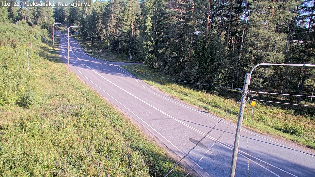 Kelikamerat Kuva Tie 23 Pieksämäki, Naarajärvi, Pieksämäki, Etelä-Savo