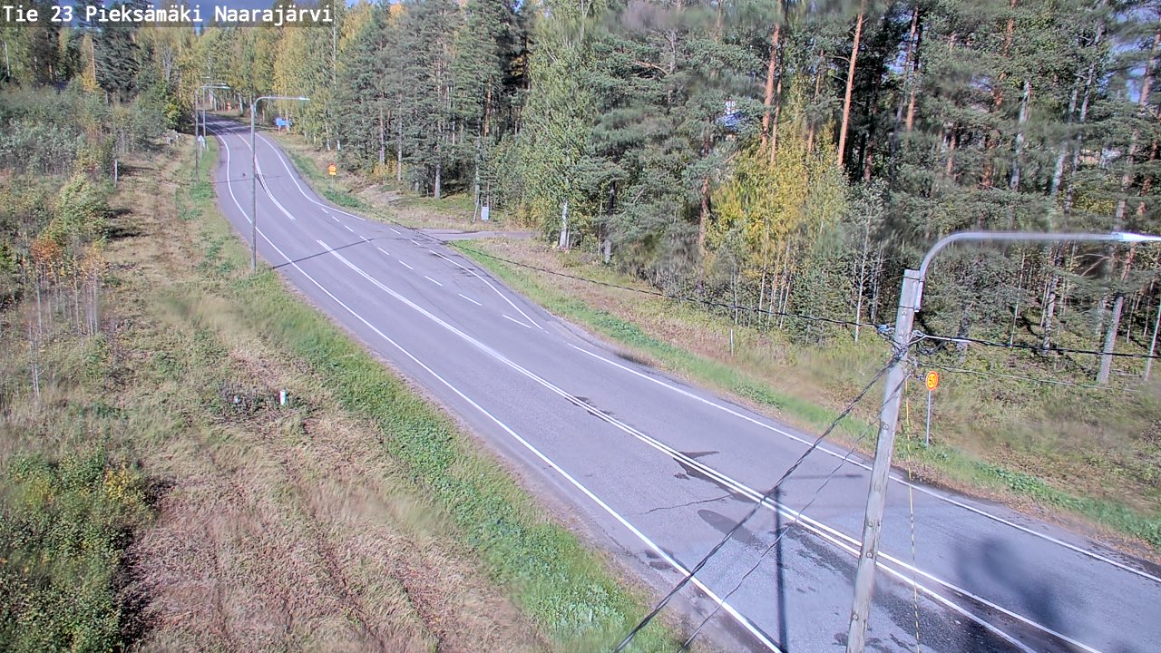 Kelikamerat Kuva Tie 23 Pieksämäki, Naarajärvi, Pieksämäki, Etelä-Savo