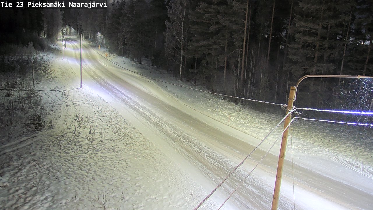 Kelikamerat Kuva Tie 23 Pieksämäki, Naarajärvi, Pieksämäki, Etelä-Savo