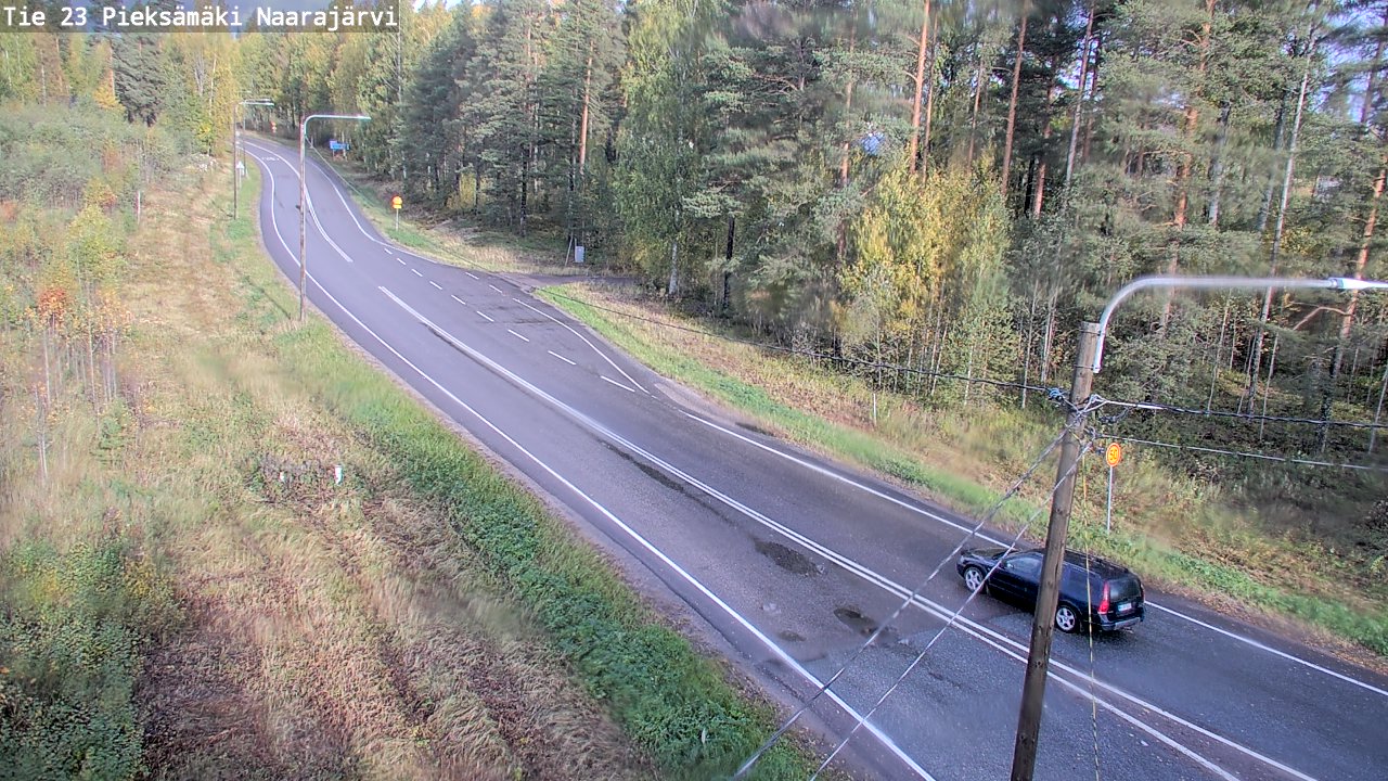 Kelikamerat Kuva Tie 23 Pieksämäki, Naarajärvi, Pieksämäki, Etelä-Savo