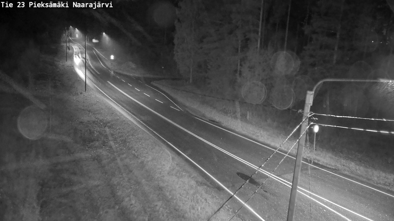 Weather Camera Image Road 23 Pieksämäki, Naarajärvi, Pieksämäki, Etelä-Savo