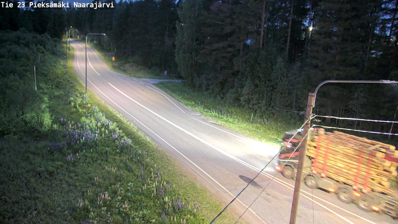 Kelikamerat Kuva Tie 23 Pieksämäki, Naarajärvi, Pieksämäki, Etelä-Savo