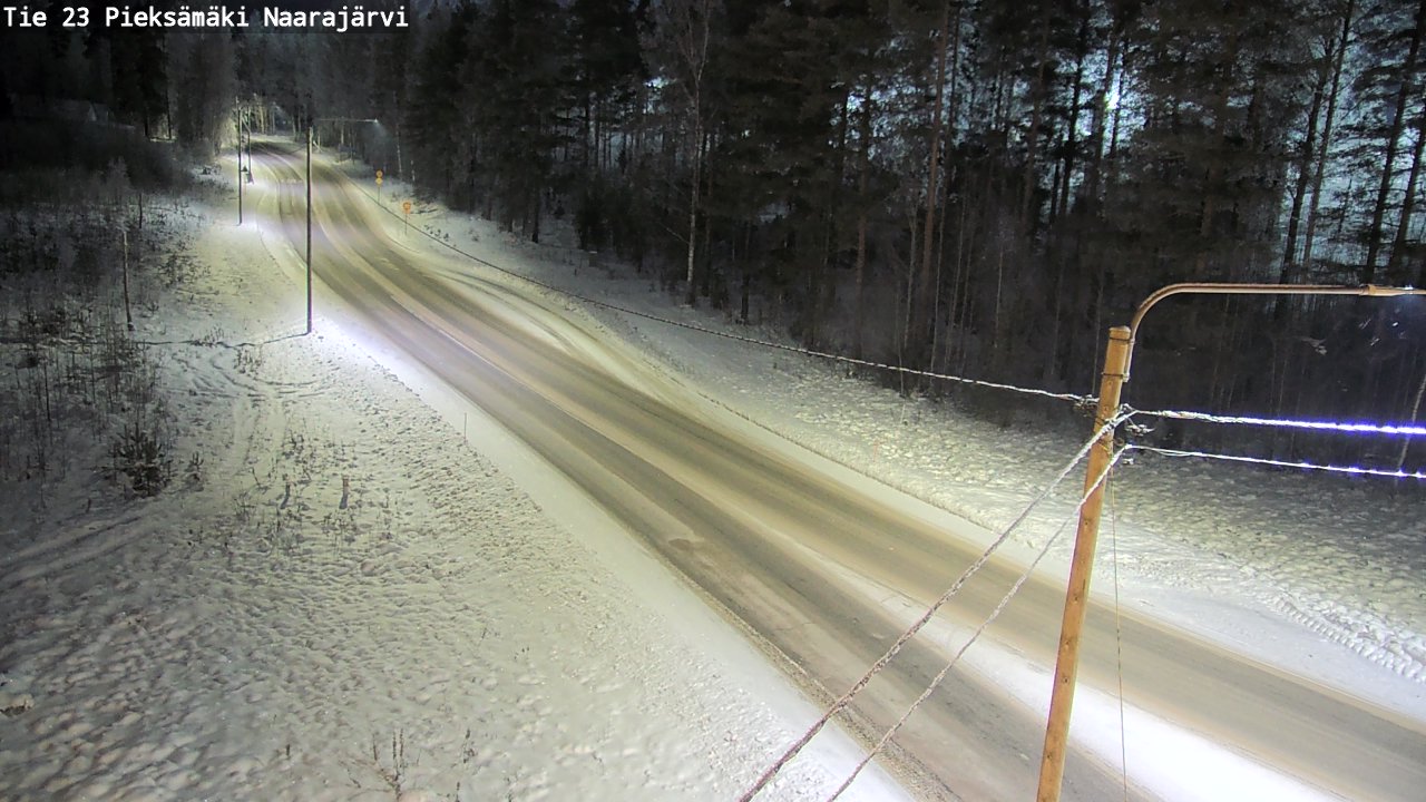 Kelikamerat Kuva Tie 23 Pieksämäki, Naarajärvi, Pieksämäki, Etelä-Savo