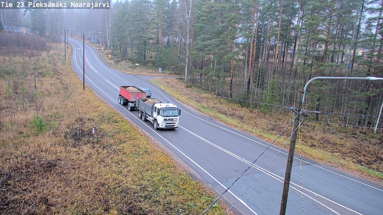 Kelikamerat Kuva Tie 23 Pieksämäki, Naarajärvi, Pieksämäki, Etelä-Savo