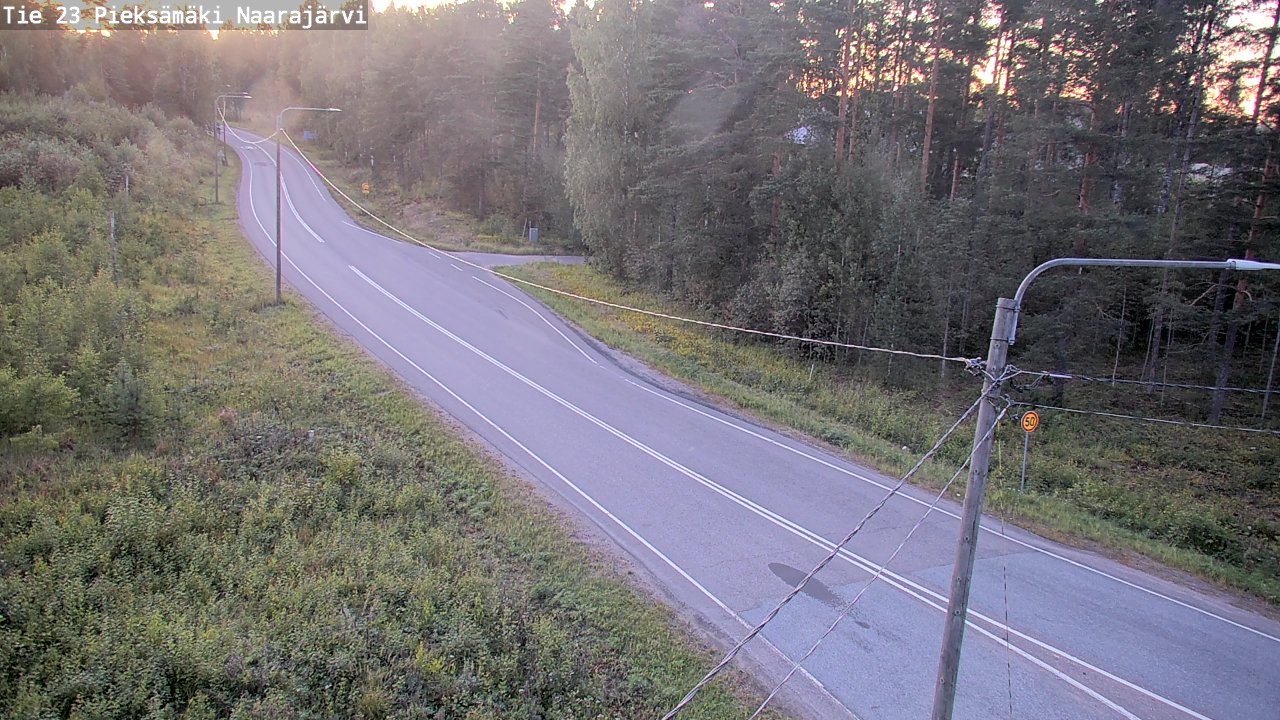 Kelikamerat Kuva Tie 23 Pieksämäki, Naarajärvi, Pieksämäki, Etelä-Savo