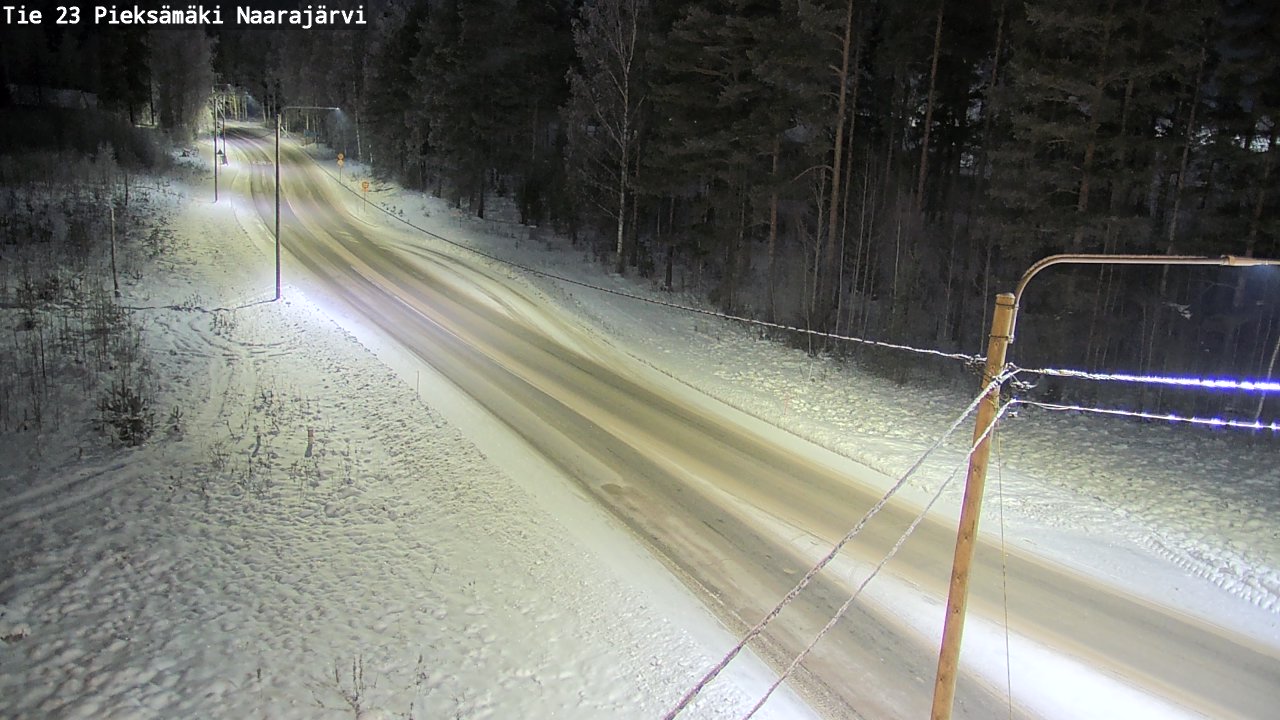 Kelikamerat Kuva Tie 23 Pieksämäki, Naarajärvi, Pieksämäki, Etelä-Savo