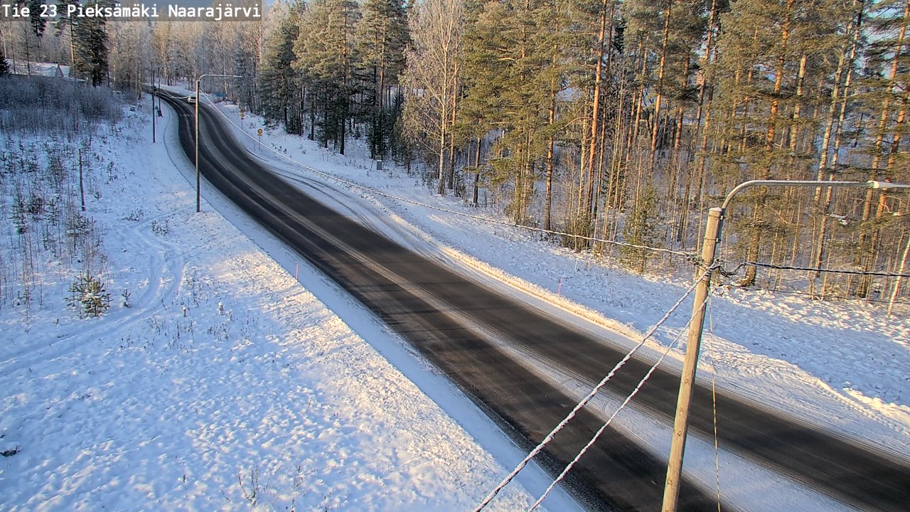 Kelikamerat Kuva Tie 23 Pieksämäki, Naarajärvi, Pieksämäki, Etelä-Savo