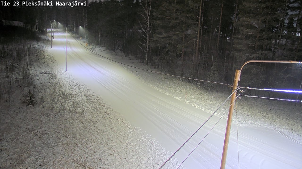 Kelikamerat Kuva Tie 23 Pieksämäki, Naarajärvi, Pieksämäki, Etelä-Savo