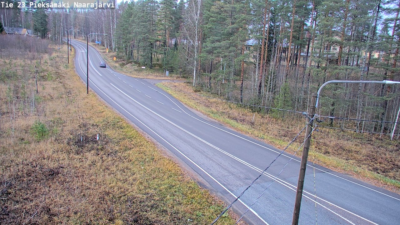 Kelikamerat Kuva Tie 23 Pieksämäki, Naarajärvi, Pieksämäki, Etelä-Savo