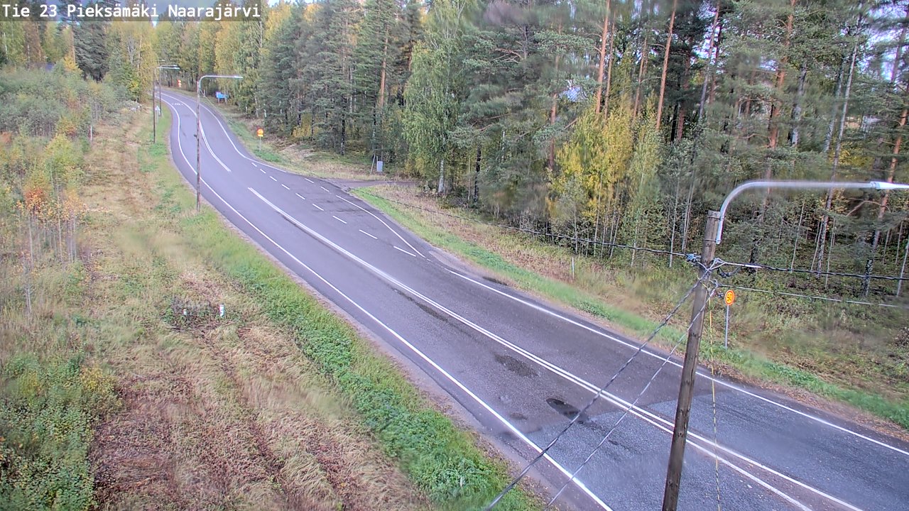 Kelikamerat Kuva Tie 23 Pieksämäki, Naarajärvi, Pieksämäki, Etelä-Savo