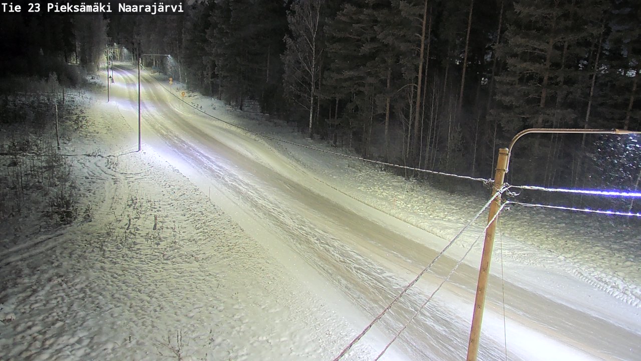 Kelikamerat Kuva Tie 23 Pieksämäki, Naarajärvi, Pieksämäki, Etelä-Savo