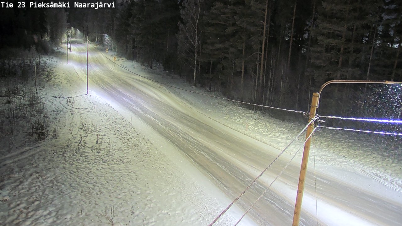 Kelikamerat Kuva Tie 23 Pieksämäki, Naarajärvi, Pieksämäki, Etelä-Savo