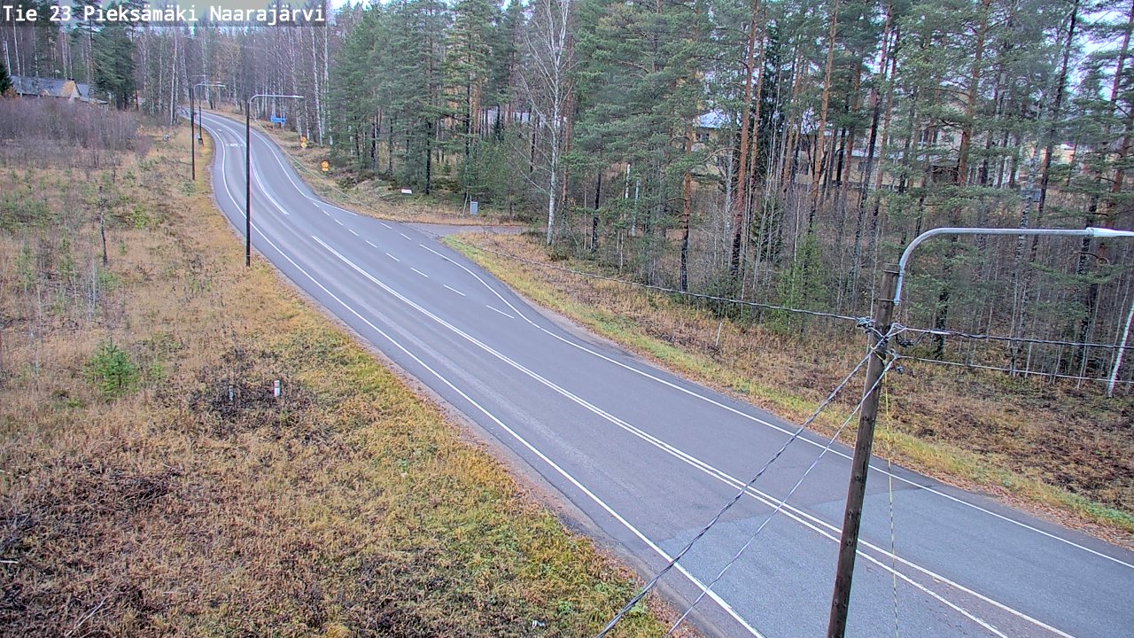 Kelikamerat Kuva Tie 23 Pieksämäki, Naarajärvi, Pieksämäki, Etelä-Savo
