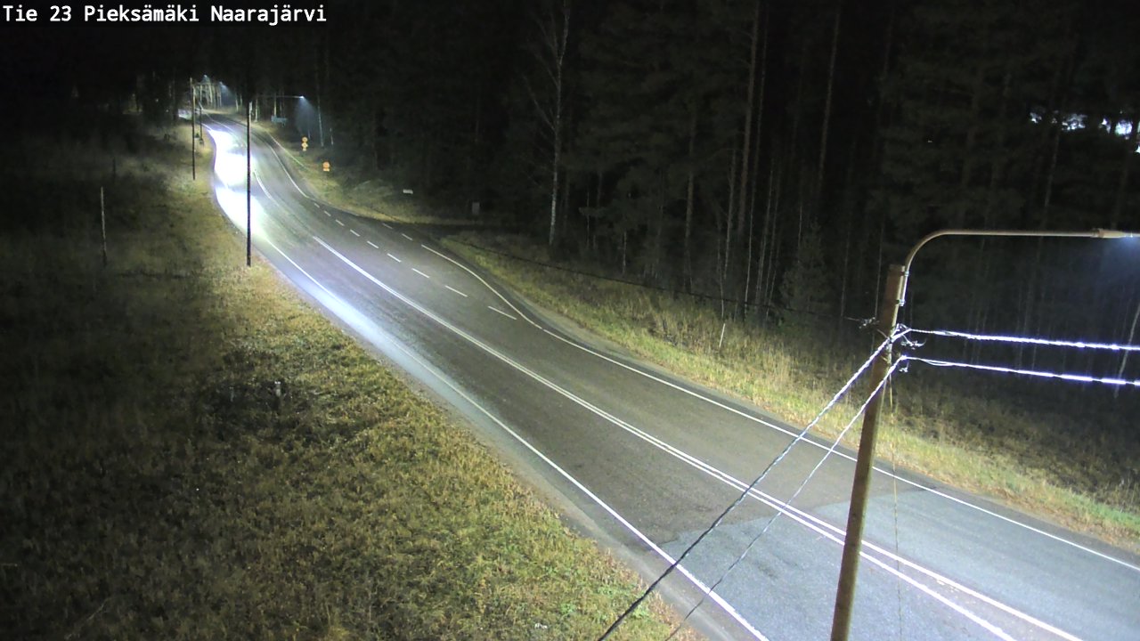 Kelikamerat Kuva Tie 23 Pieksämäki, Naarajärvi, Pieksämäki, Etelä-Savo