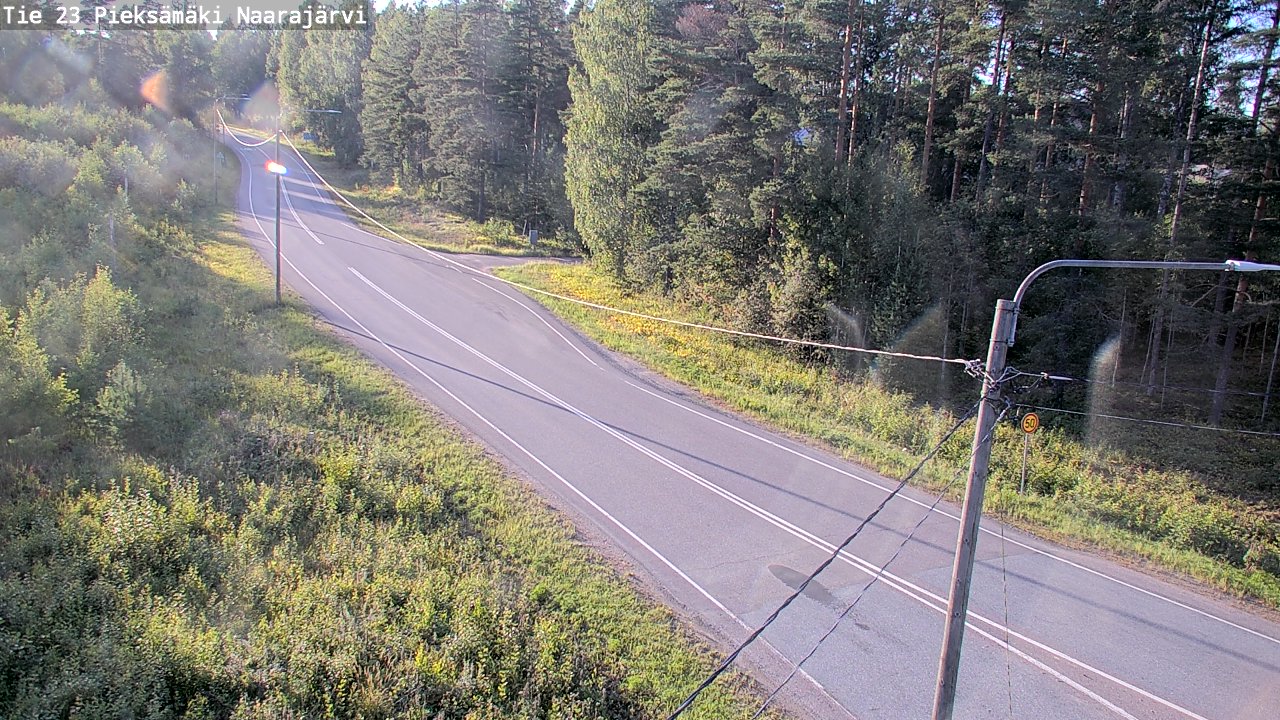 Kelikamerat Kuva Tie 23 Pieksämäki, Naarajärvi, Pieksämäki, Etelä-Savo