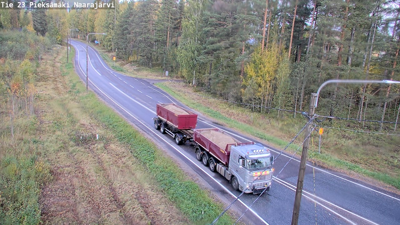 Kelikamerat Kuva Tie 23 Pieksämäki, Naarajärvi, Pieksämäki, Etelä-Savo