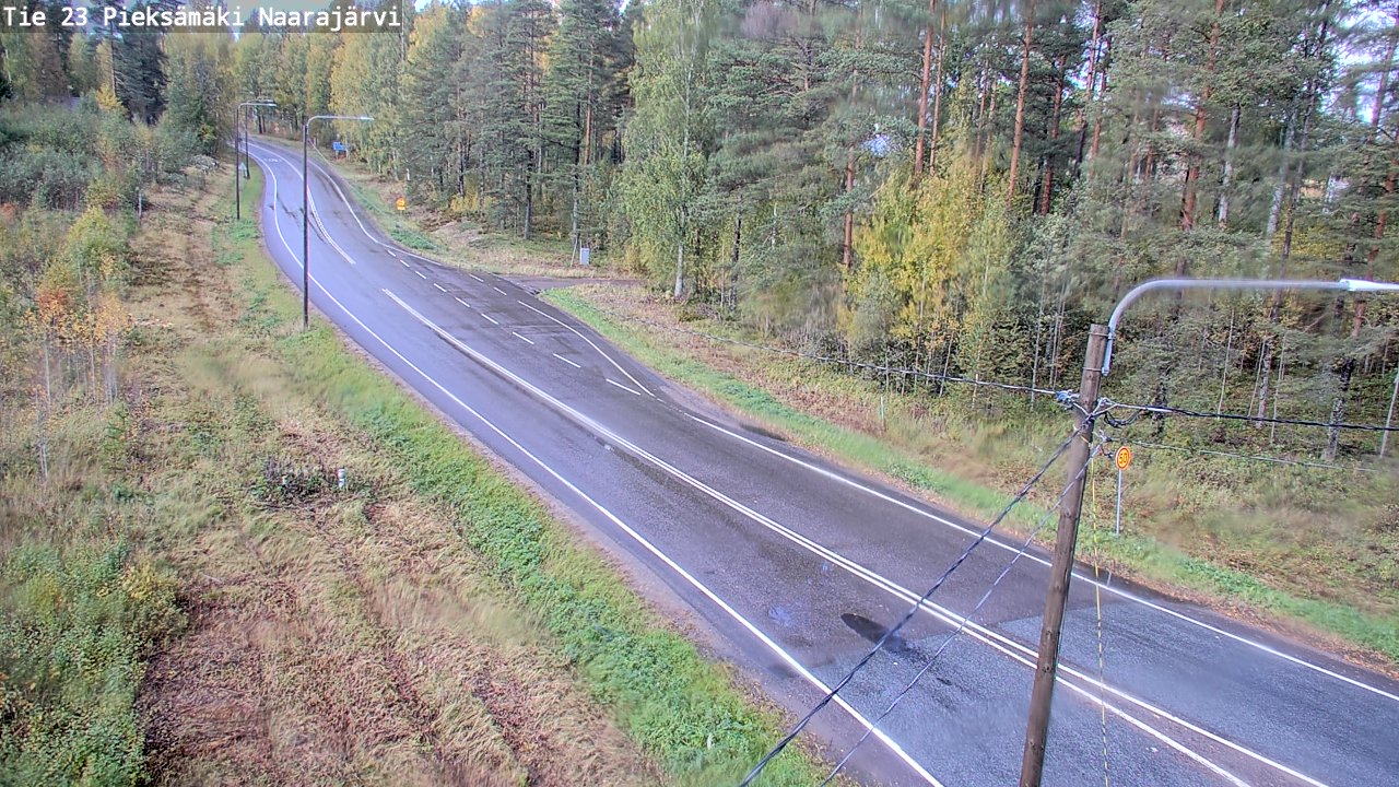 Weather Camera Image Road 23 Pieksämäki, Naarajärvi, Pieksämäki, Etelä-Savo