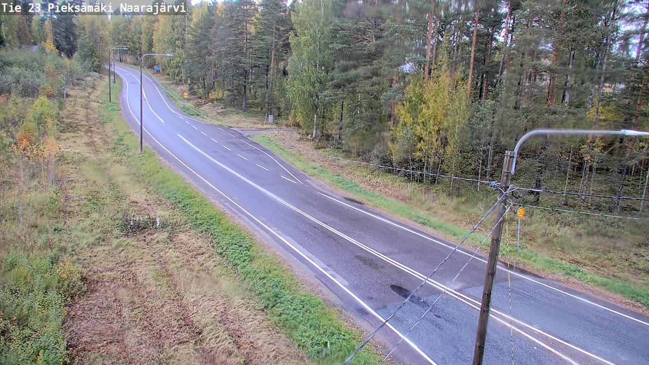 Weather Camera Image Road 23 Pieksämäki, Naarajärvi, Pieksämäki, Etelä-Savo