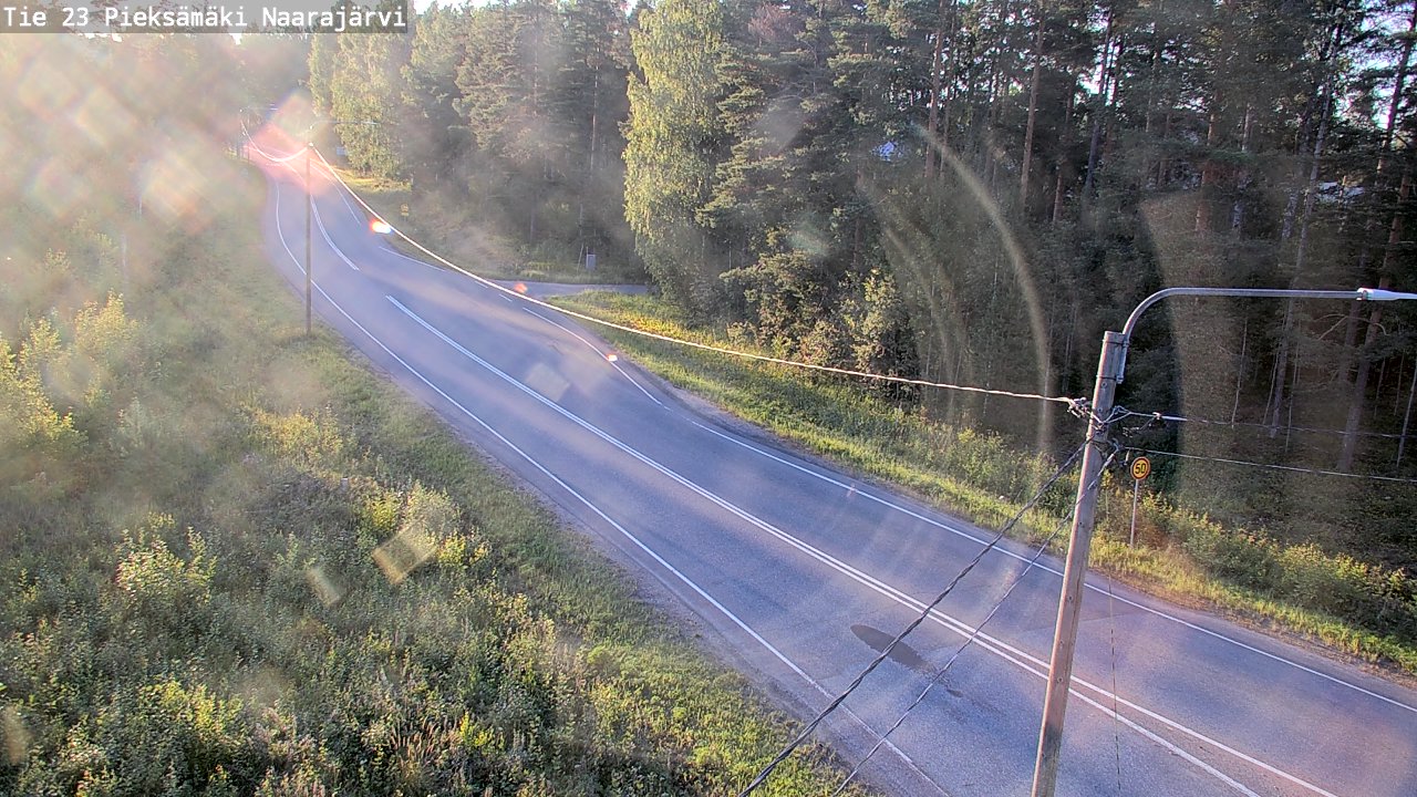 Kelikamerat Kuva Tie 23 Pieksämäki, Naarajärvi, Pieksämäki, Etelä-Savo