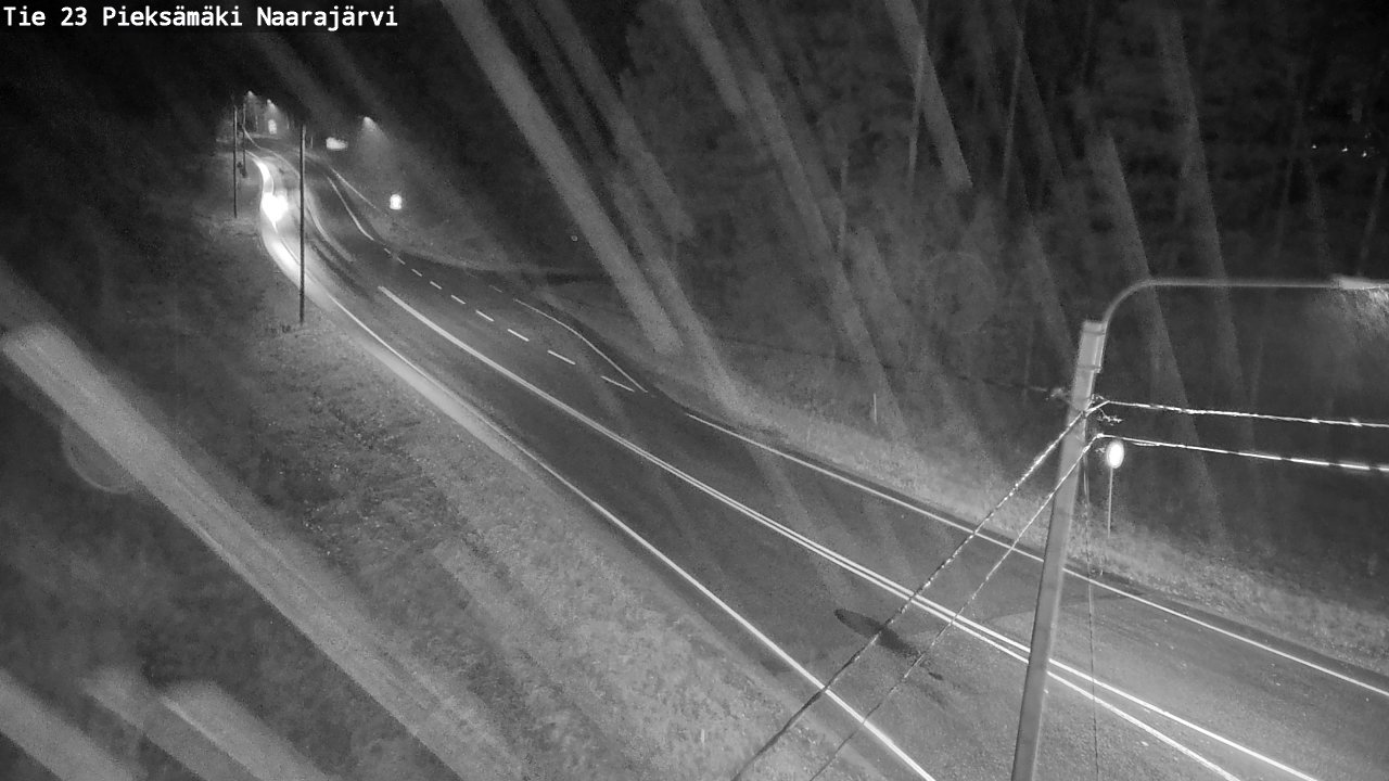 Weather Camera Image Road 23 Pieksämäki, Naarajärvi, Pieksämäki, Etelä-Savo