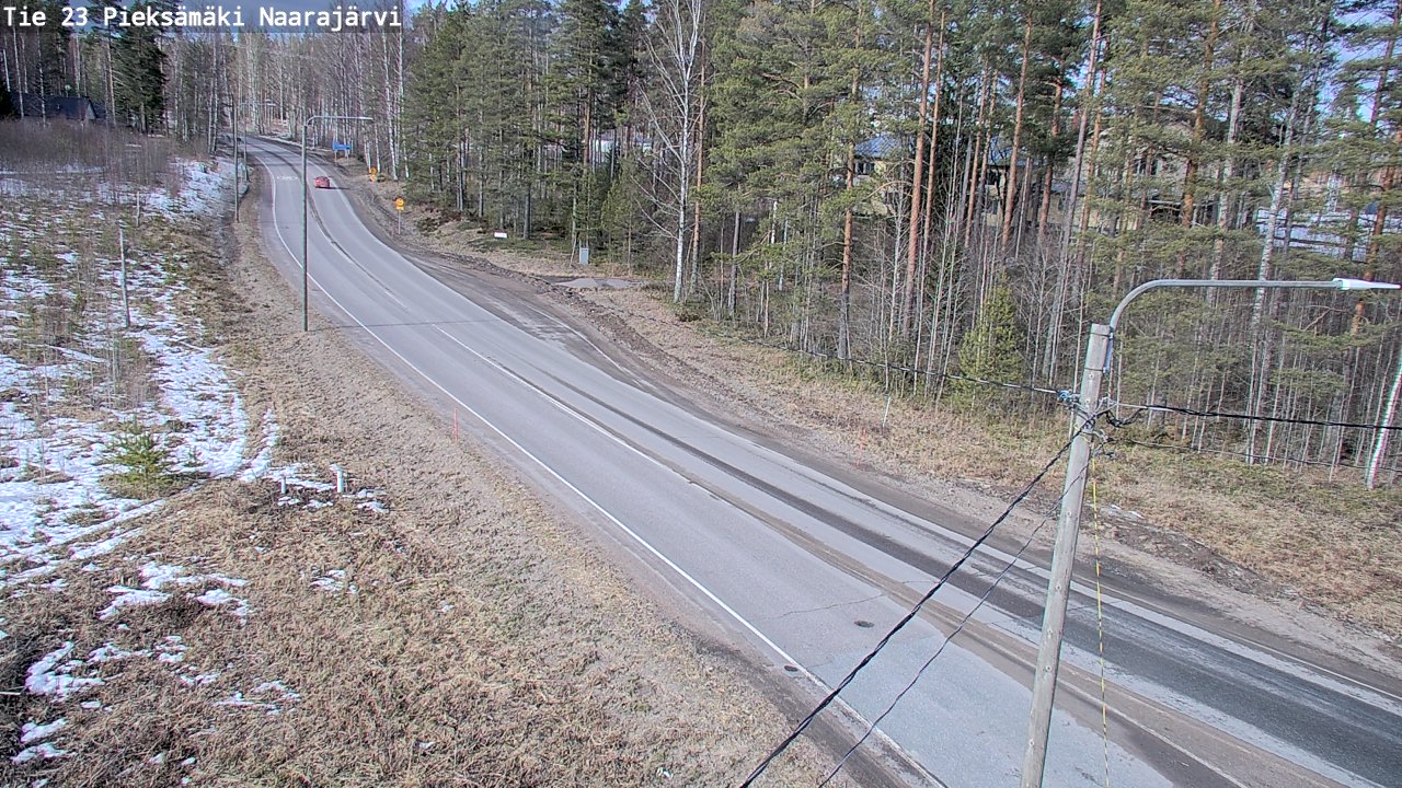Kelikamerat Kuva Tie 23 Pieksämäki, Naarajärvi, Pieksämäki, Etelä-Savo
