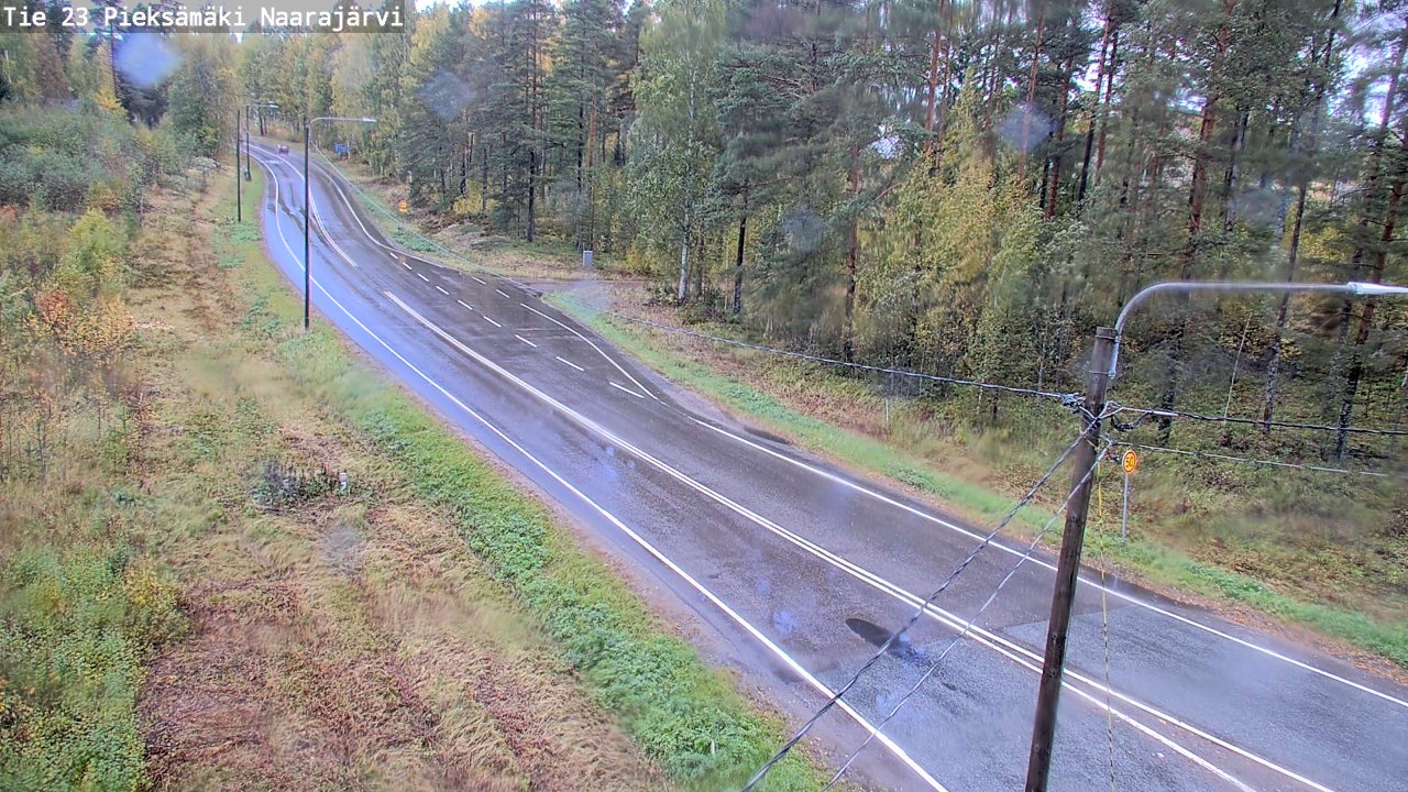 Weather Camera Image Road 23 Pieksämäki, Naarajärvi, Pieksämäki, Etelä-Savo