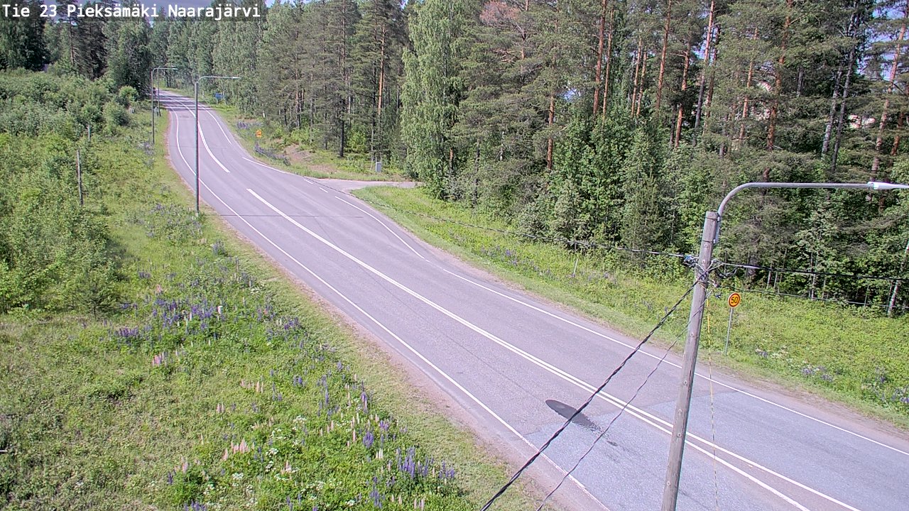 Kelikamerat Kuva Tie 23 Pieksämäki, Naarajärvi, Pieksämäki, Etelä-Savo