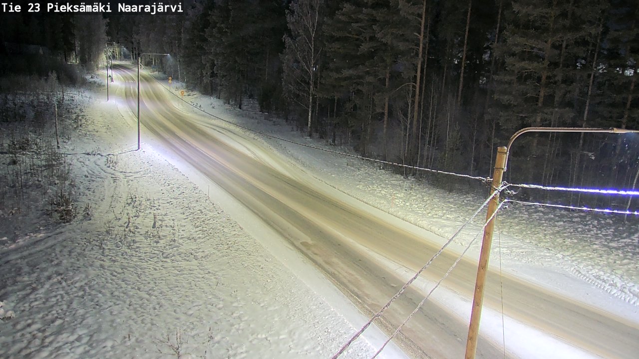 Kelikamerat Kuva Tie 23 Pieksämäki, Naarajärvi, Pieksämäki, Etelä-Savo