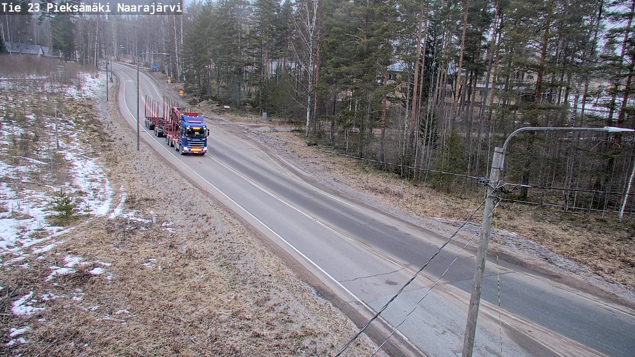 Kelikamerat Kuva Tie 23 Pieksämäki, Naarajärvi, Pieksämäki, Etelä-Savo
