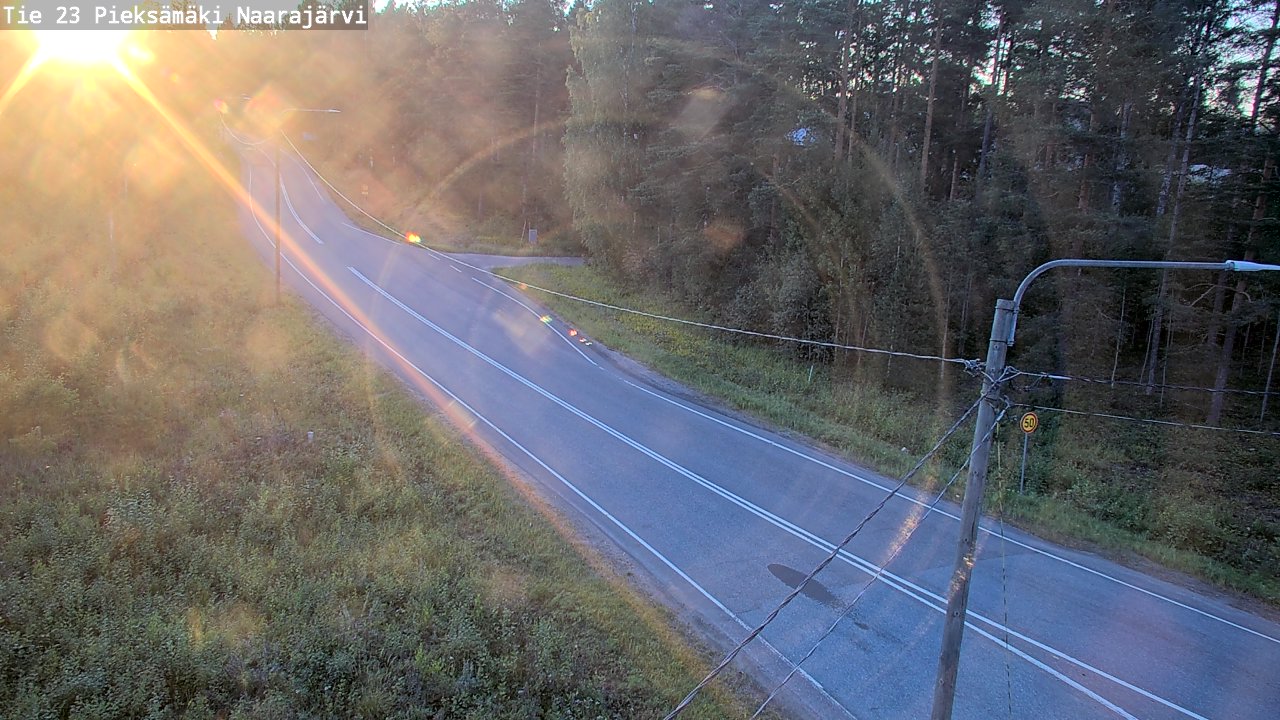Kelikamerat Kuva Tie 23 Pieksämäki, Naarajärvi, Pieksämäki, Etelä-Savo