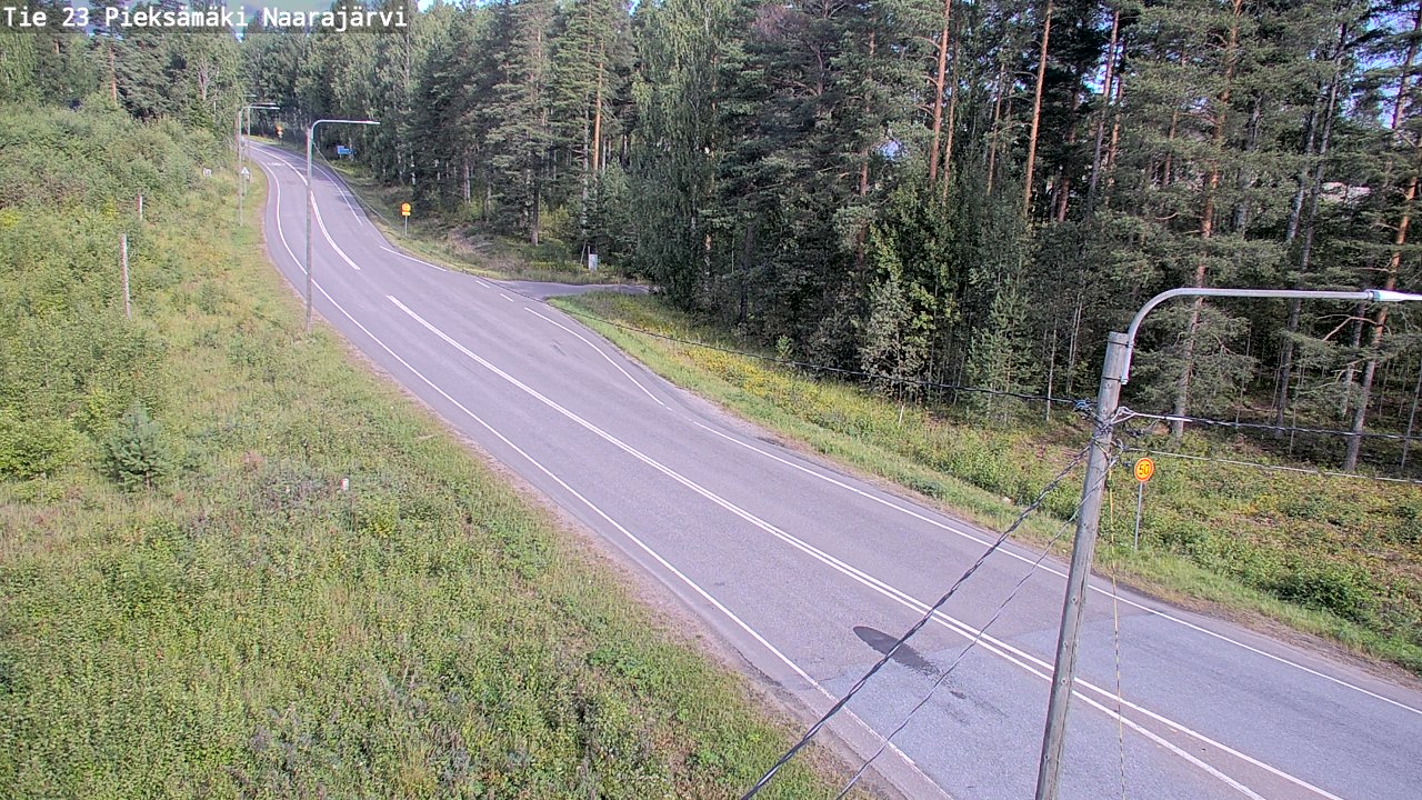 Kelikamerat Kuva Tie 23 Pieksämäki, Naarajärvi, Pieksämäki, Etelä-Savo