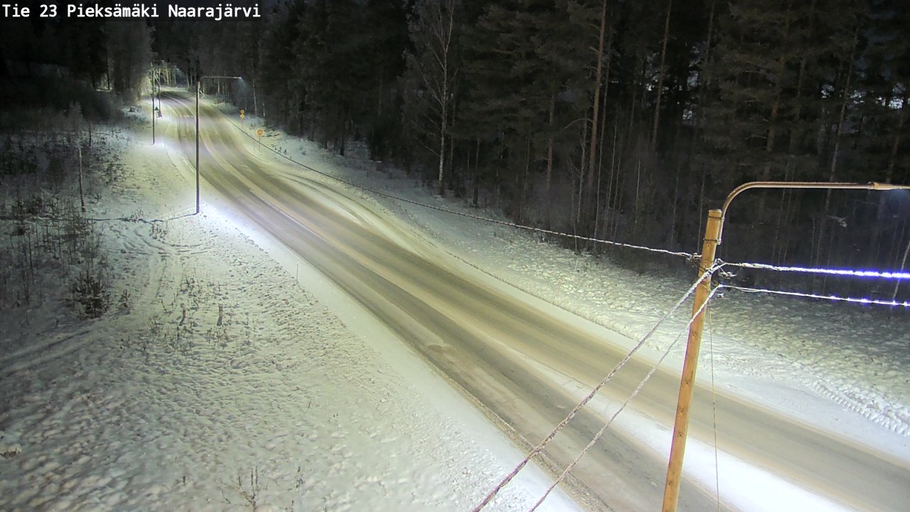 Kelikamerat Kuva Tie 23 Pieksämäki, Naarajärvi, Pieksämäki, Etelä-Savo