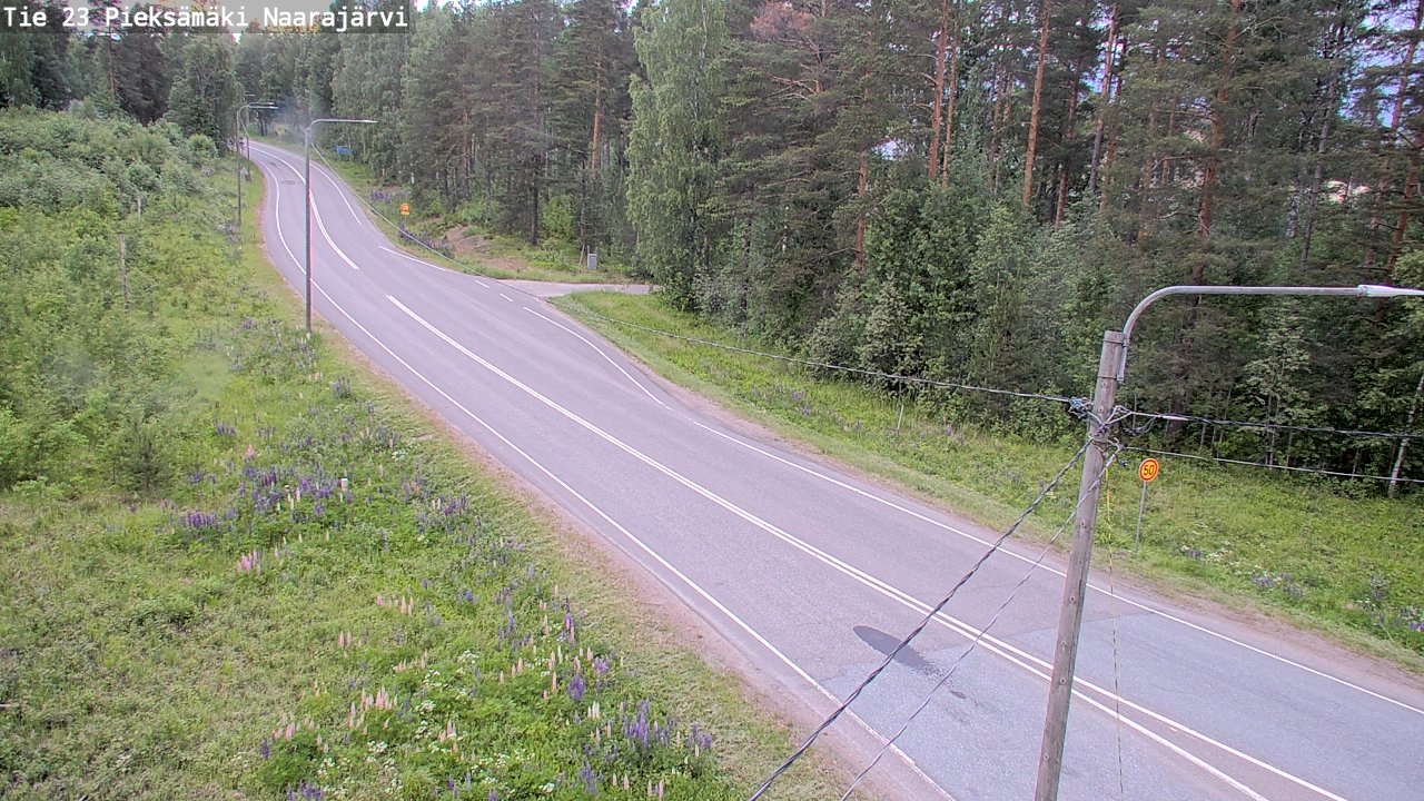 Kelikamerat Kuva Tie 23 Pieksämäki, Naarajärvi, Pieksämäki, Etelä-Savo
