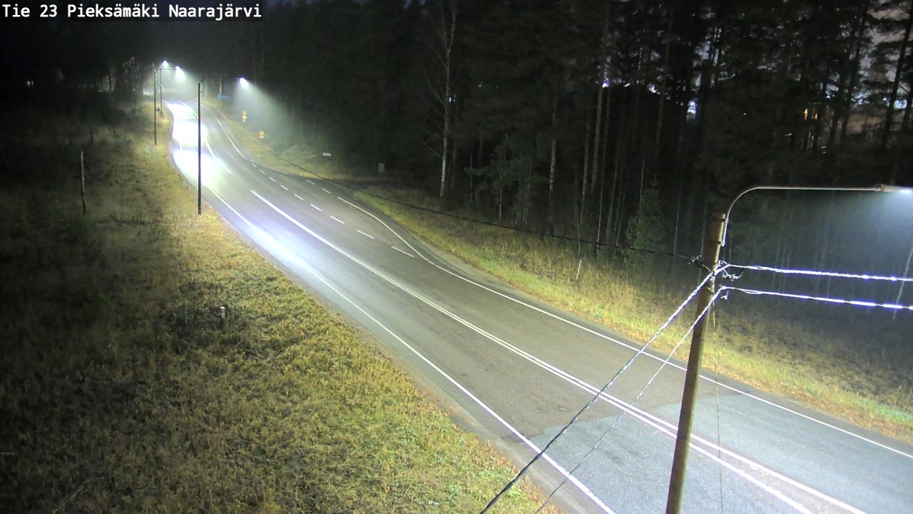 Kelikamerat Kuva Tie 23 Pieksämäki, Naarajärvi, Pieksämäki, Etelä-Savo