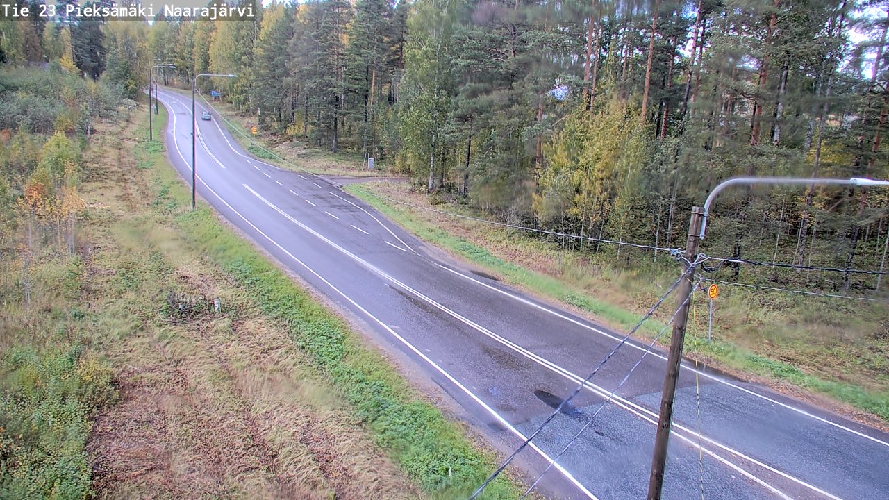 Weather Camera Image Road 23 Pieksämäki, Naarajärvi, Pieksämäki, Etelä-Savo