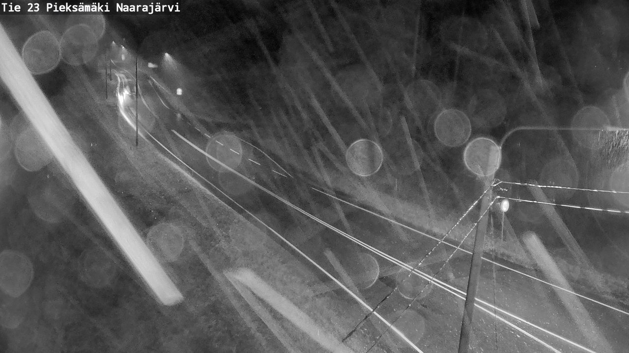 Weather Camera Image Road 23 Pieksämäki, Naarajärvi, Pieksämäki, Etelä-Savo
