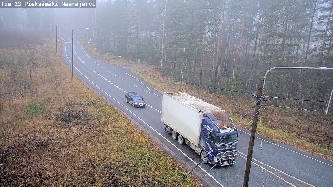 Kelikamerat Kuva Tie 23 Pieksämäki, Naarajärvi, Pieksämäki, Etelä-Savo