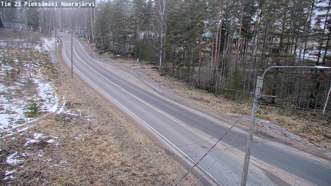 Kelikamerat Kuva Tie 23 Pieksämäki, Naarajärvi, Pieksämäki, Etelä-Savo