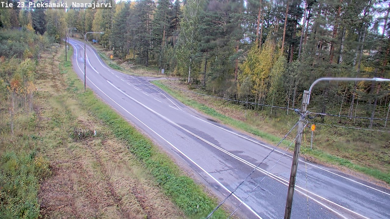 Kelikamerat Kuva Tie 23 Pieksämäki, Naarajärvi, Pieksämäki, Etelä-Savo