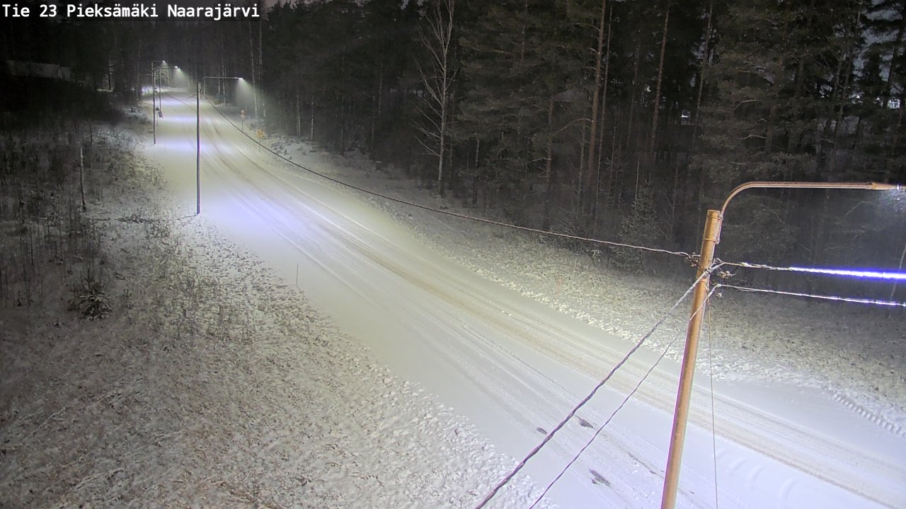 Kelikamerat Kuva Tie 23 Pieksämäki, Naarajärvi, Pieksämäki, Etelä-Savo